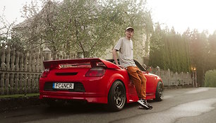 Su vėžiu kovojęs Tauras ir jo „Toyota MR2“