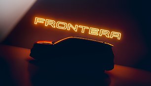 Naujoji „Opel Frontera“