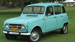Renault 4 &ndash; 1961-1992 metais pagaminta daugiau nei 8 milijonai &scaron;ių automobilių. (Chepe, Wikimedia (CC BY-SA 4.0)