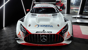 Justas Simaška lenktyniaus „Mercedes-Benz AMG GT3 EVO“ 