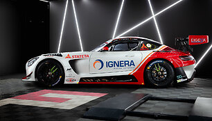 Justas Sima&scaron;ka lenktyniaus &bdquo;Mercedes-Benz AMG GT3 EVO&ldquo; 