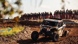 Rokas Baciuška ir Oriol Vidal Montijano startuoja  „BP Ultimate Rally-Raid Portugal“