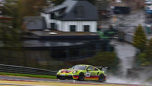 „Porsche Baltics“ komanda Spa Francorchamps 12 h lenktynėse