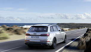„Audi“ įkraunami hibridai Q7 ir Q8