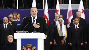 Gruzijos Prezidento Georgijaus Margvela&scaron;vilio inauguracija