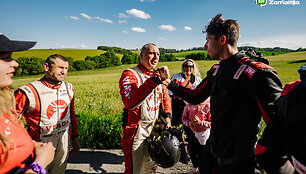 Rally Žemaitija fini&scaron;as
