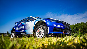 Naujasis Vaidoto Žalos  „Škoda Fabia RS Rally2“