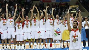 Ispanijos rinktinės triumfas