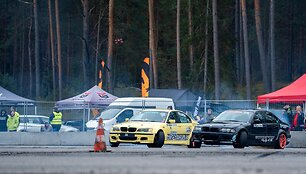 Drifto varžybos Druskininkų Drift arenoje