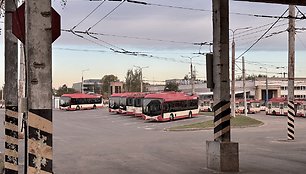 Nauji troleibusai Vilniaus troleibusų parke