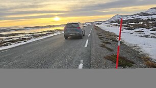V.Miliaus ir A.Bubino kelionė i&scaron; Nordkapo į Lietuvą, Europos geografinį centrą