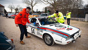 Karolis Rai&scaron;ys Monte Karlo ralyje sutiko bendraminčius prancūzus