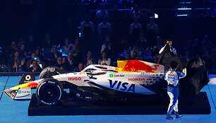 &bdquo;Visa Cash App Racing Bulls&ldquo; F1 komandos automobilis