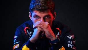 „Oracle Red Bull Racing“ F1 pilotas Maxas Verstappenas