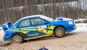 Fini&scaron;avo žiemos ralis &bdquo;Biorina Winter Rally Roki&scaron;kis 2025&ldquo;