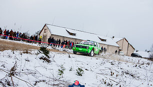 Fini&scaron;avo žiemos ralis &bdquo;Biorina Winter Rally Roki&scaron;kis 2025&ldquo;