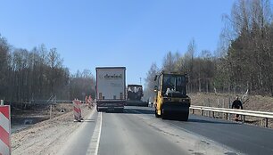 Pakartotonis kelio Molėtai-Utena (A14) remontas