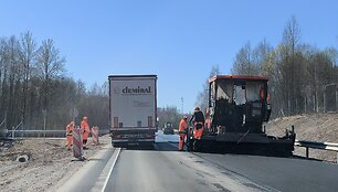 Pakartotonis kelio Molėtai-Utena (A14) remontas