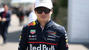 Yuki Tsunoda prie&scaron; Japonijos GP