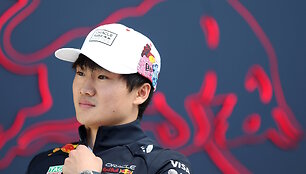 Yuki Tsunoda prie&scaron; Japonijos GP