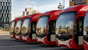 Naujieji troleibusai &bdquo;&Scaron;koda 32Tr&ldquo; Vilniuje