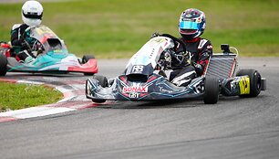 Auk&scaron;tadvario kartodrome prasidėjo 2025 metų Lietuvos kartingo čempionatas