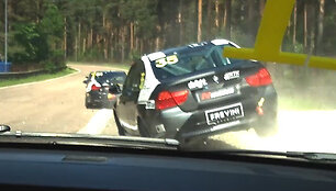 Donato Juciaus BMW skrenda