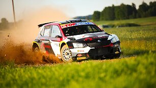 Rally Žemaitija 2025 testinis ruožas