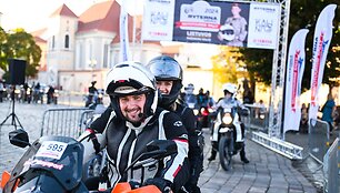 Ryterna modul Mototourism Rally akimirkos