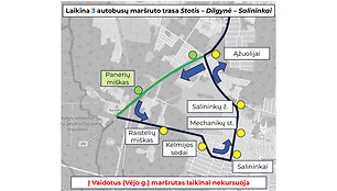 Laikina autobuso 3 stotelė