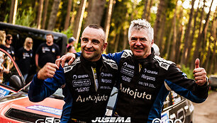 &bdquo;Jusema Rally Ukmergė&ldquo; GR16 ir fini&scaron;as