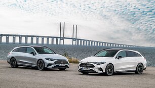 Elektrinis Mercedes &bdquo;CLA Shooting Brake