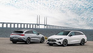 Elektrinis Mercedes &bdquo;CLA Shooting Brake