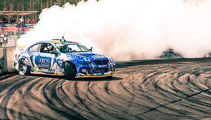 Benediktas Čirba puikiai pasirodė Rygoje, &bdquo;Drift Masters Grand Prix&ldquo;