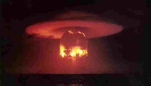 Grybo formos debesis 1954 metais Bikinio atole. (United States Department of Energy, Wikimedia)