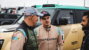 Rokas Baciu&scaron;ka fini&scaron;avo &bdquo;bp Ultimate Rally-Raid Portugal&ldquo; 