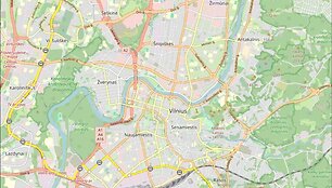 Planuojami tramvajaus-metro mar&scaron;rutai Vilniuje: D linijos schema
