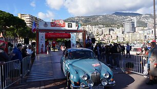 Karolis Rai&scaron;ys su Ovidijum Meilūnu &bdquo;Monte Carlo Historique&ldquo;  starte