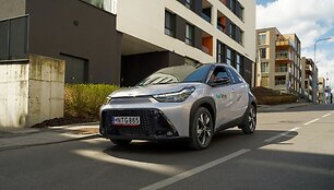 &bdquo;Bolt Drive&ldquo; automobilių parką papildė &bdquo;Toyota Aygo X&ldquo;