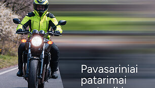 Kad kelionė motociklu būtų saugi