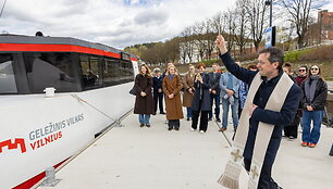 Laivų krik&scaron;to ceremonija