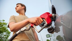 Pabrangusių degalų poveikį kiek mažiau pajuto vilniečiai