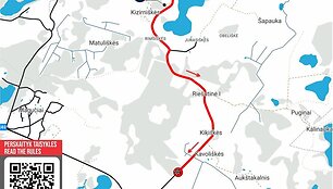 Rally Auk&scaron;taitija žemėlapiai