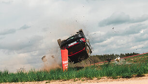 Rally Auk&scaron;taitija, avarijos