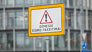 Eismo ribojimai Vilniuje