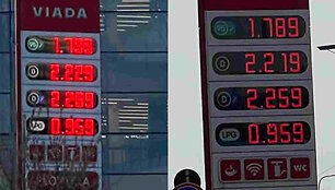 Degalai Viadoje prie PC Panorama balandžio 14-15 d.