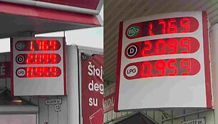 Degalinė &bdquo;Viada&ldquo; Pilaitės pr. balandžio 16-17 d.