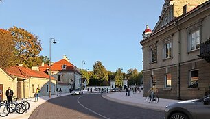 PHENOMENA STUDIES ir Vilniaus vystymo kompanijos vizualizacijos, Maironio g.