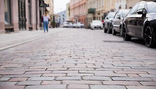 Rekonstruota Trakų gatvė Vilniuje, pirmasis etapas