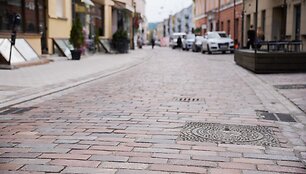 Rekonstruota Trakų gatvė Vilniuje, pirmasis etapas